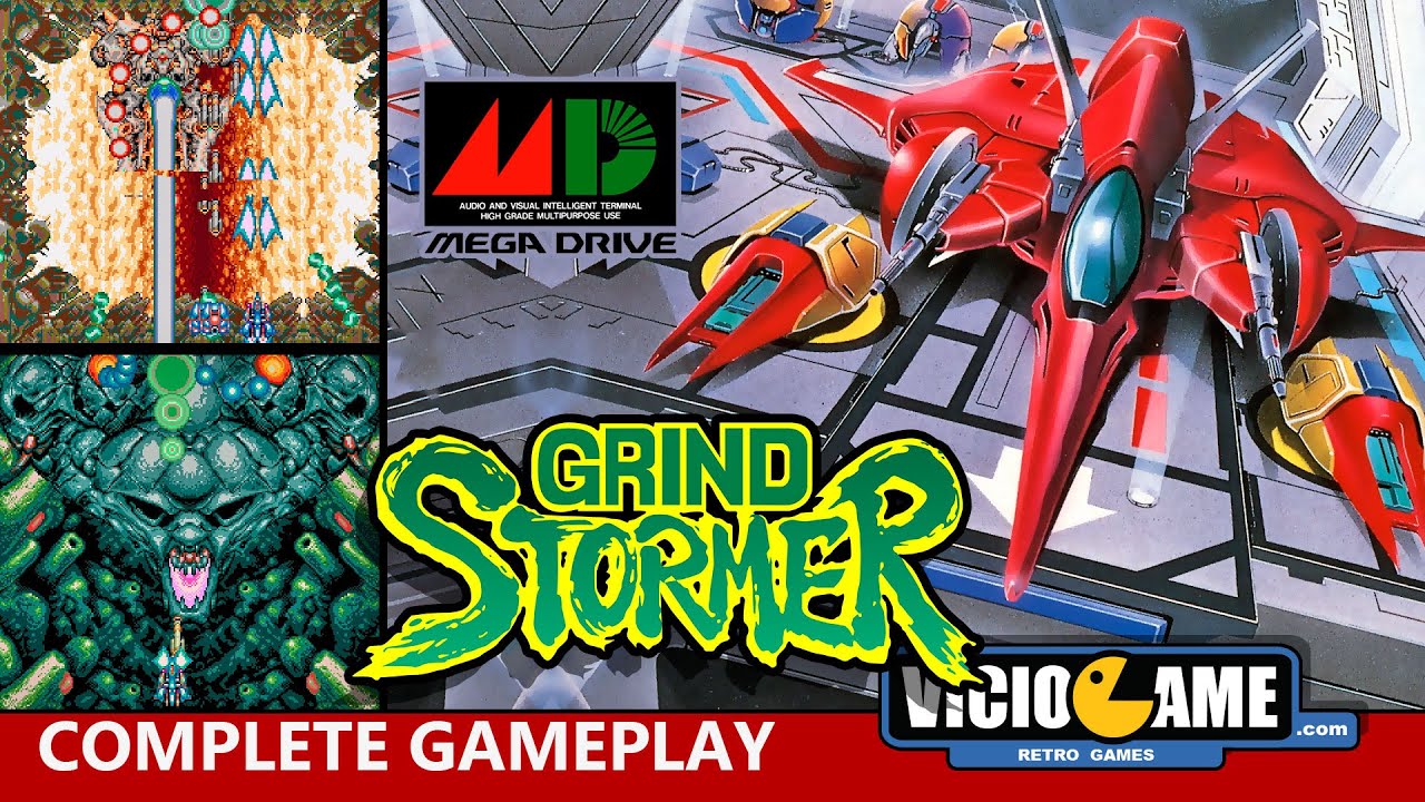 🎮 Grind Stormer (Mega Drive) Complete Gameplay