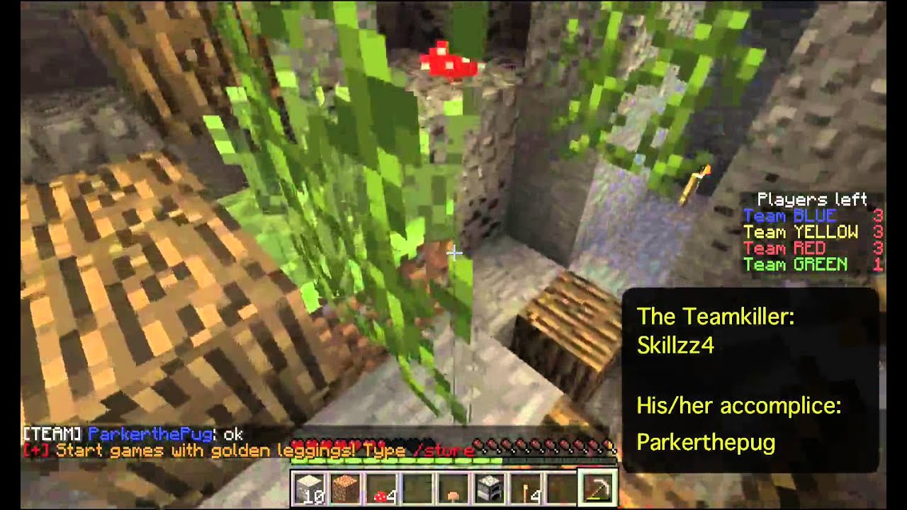 Minecraft Minefighter teamkill