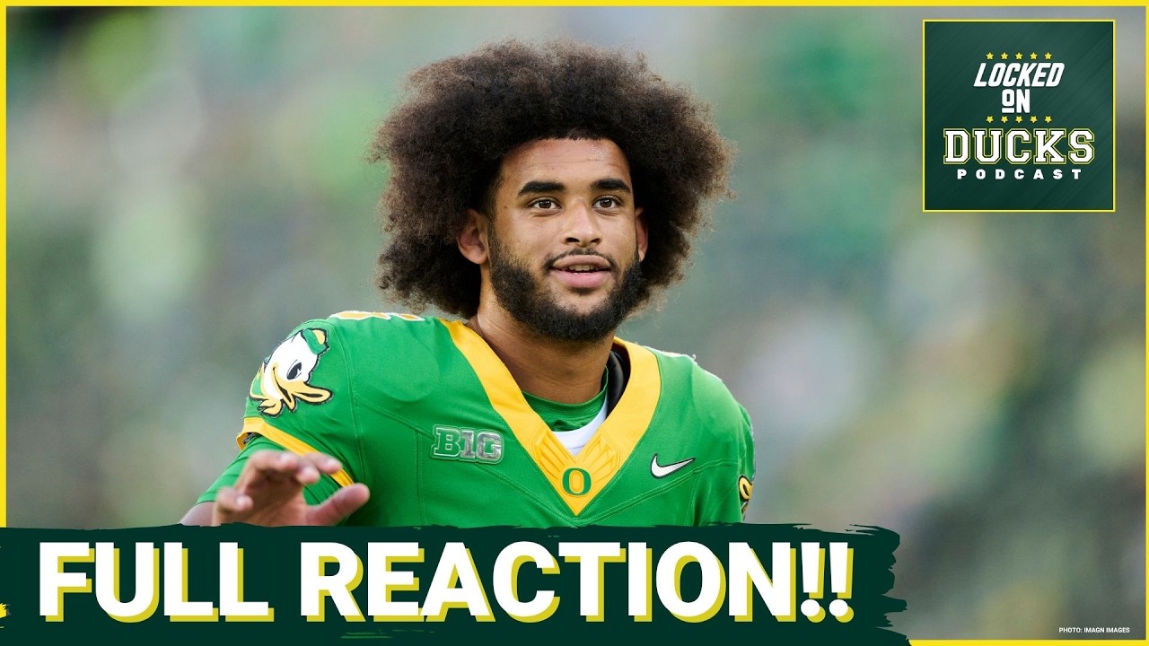 REACTION: Oregon ERUPTS vs Portland State as Dante Moore Sizzles Vikings' Defense, Ducks Get Right?