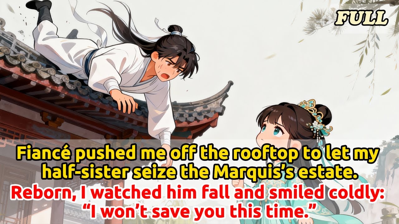 Fiancé pushed me off the rooftop to let my half-sister seize the estate.Reborn, I watched him fall