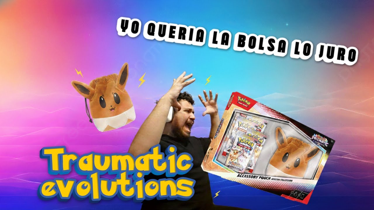 Es por la bolsa, no por los sobres 🗣‼🗣‼ Prismatic Evolutions – Accessory Pouch Special Collection