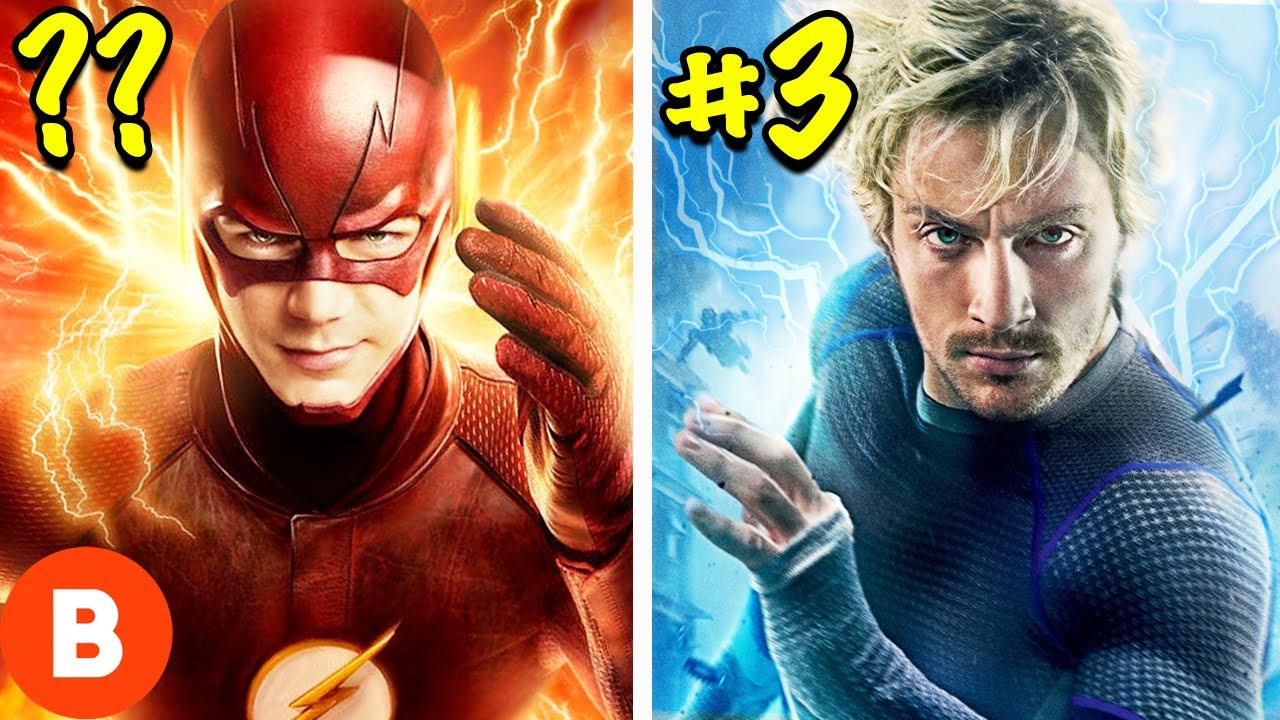 The Fastest Speedster Superheroes Ranked (From The Flash To Marvel)