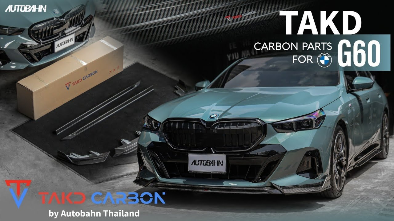 TAKD Carbon BMW G60 5 Series @Autobahn Thailand