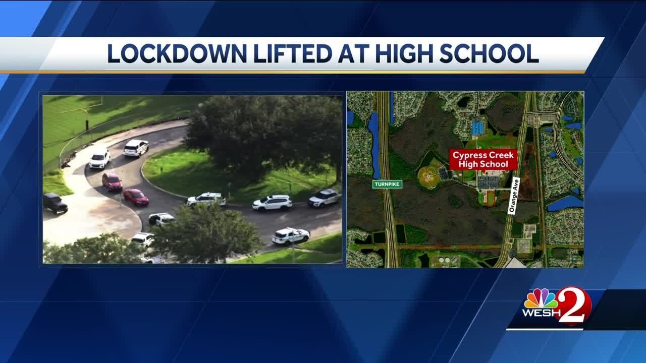 Cypress Creek High School lockdown lifted