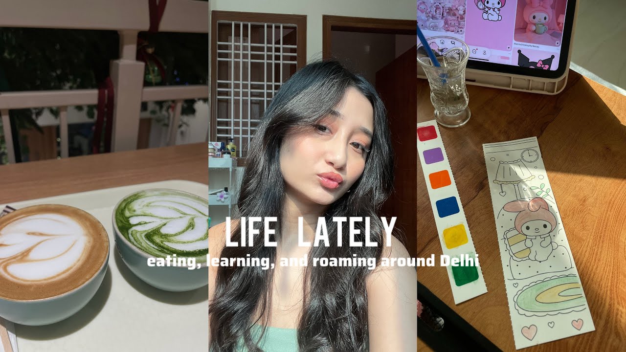 Homebody in Delhi / Sarojini haul, cafe hopping￼ / how life’s been lately 
