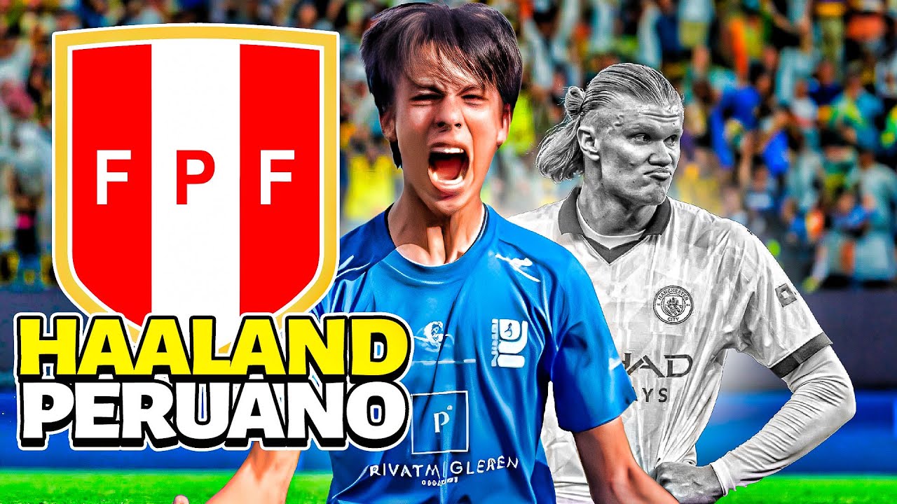 As&iacute; juega el NUEVO HAALAND PERUANO LA MEJOR PROMESA PERUANA /NORUEGA - PATRICK ASKENGREN 💎