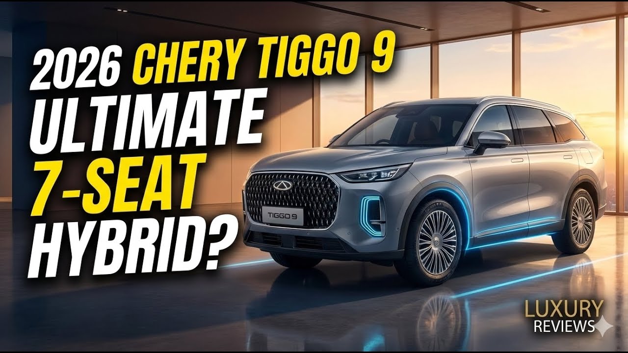 Полный обзор Chery Tiggo 9 2026 года | Роскошный 7-местный внедорожник с запасом хода на электрот...