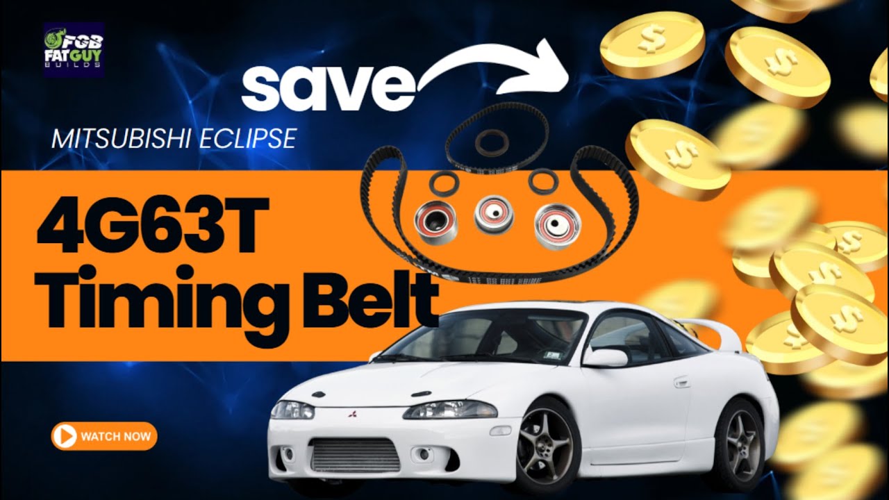 How To: Mitsubishi Eclipse, Talon, Laser 4G63T Timing Belt Step-by-Step