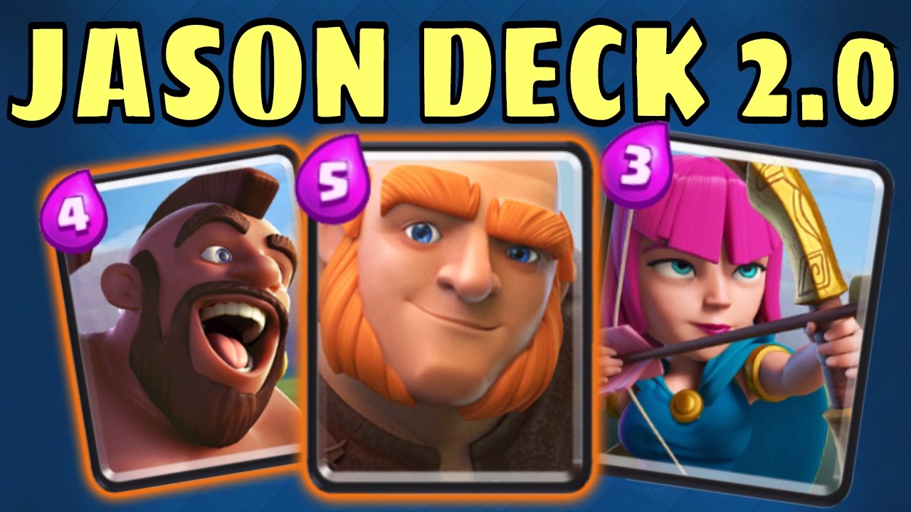 Clash Royale | JASON DECK 2.0 has ARRIVED! + Story Time!