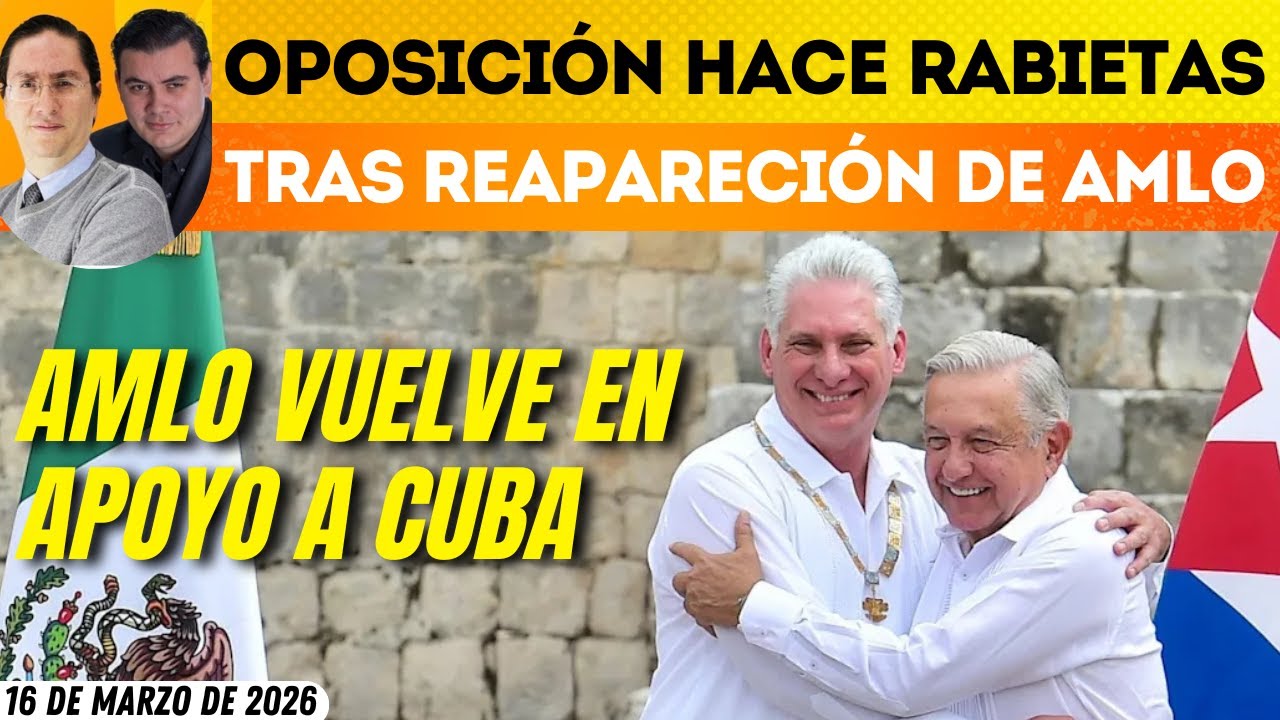 #MañaneraPresidenta | AMLO REGRESA PARA PEDIR APOYO A CUBA: PRIAN HACE RABIETAS POR PRESENCIA