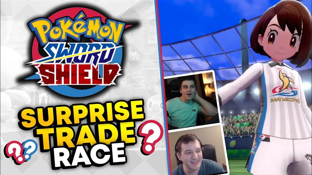 Surprise Trade Race vs Shenanagans | Pokemon Sword/Shield Wonder Trade