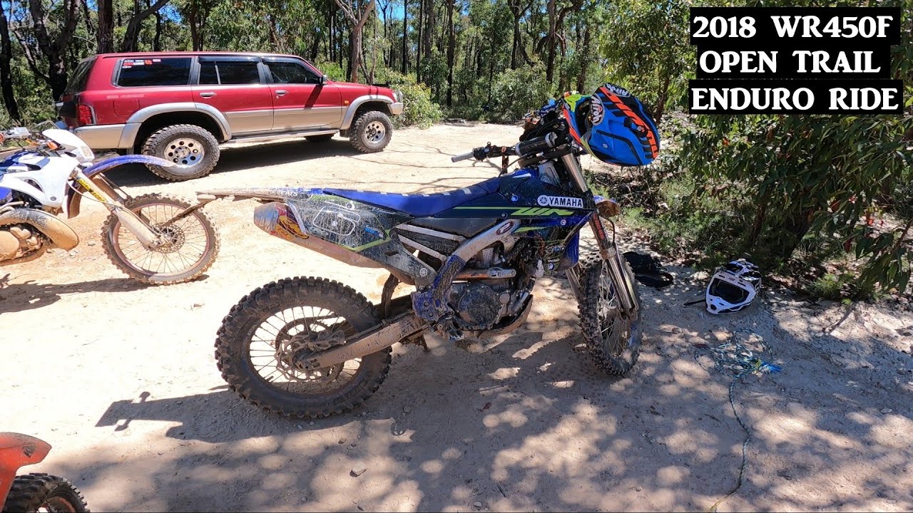Enduro Riding The 2018 WR450F Rough Open Trails