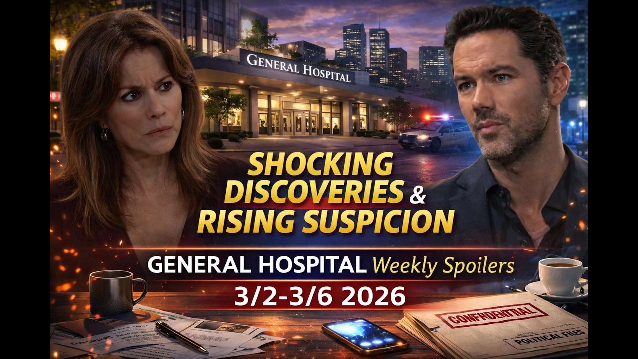 General Hospital Spoilers March 2–6, 2026 | Shocking Discoveries & Rising Suspicion