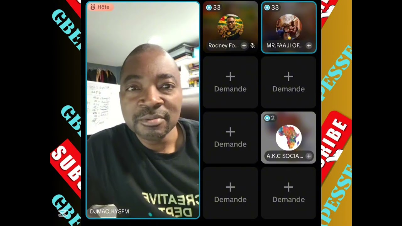 🇹🇬 DJ MAC ET LES PARTISANS D'UNIR DISCUTE SUR L'AFFAIRE ALMOK 🇹🇬