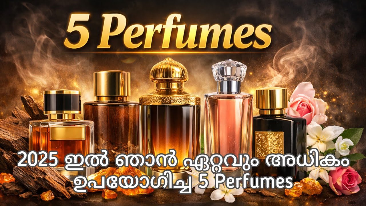 2025 ഇൽ ഏറ്റവും അധികം ഉപയോഗിച്ച 5 പെർഫ്യൂം പരിചയപ്പെടാം | Perfumes That I used The Most in 2025