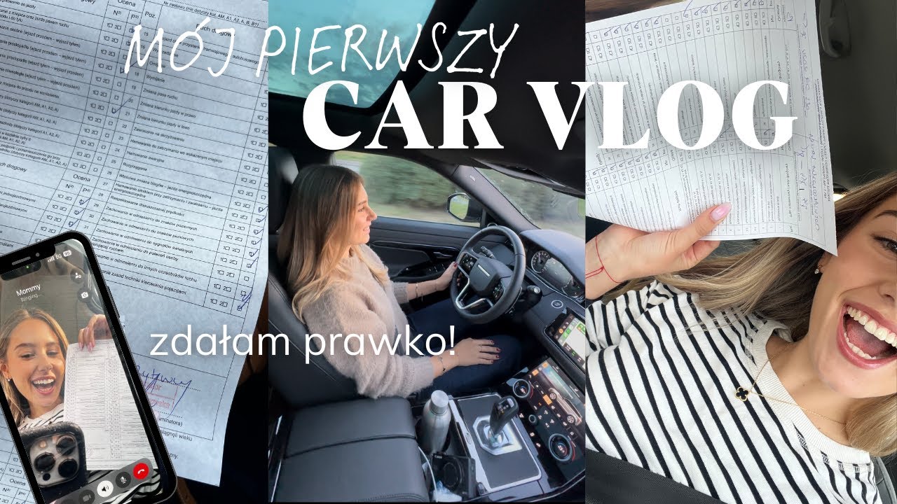 CAR VLOG | zdałam prawko!🚘