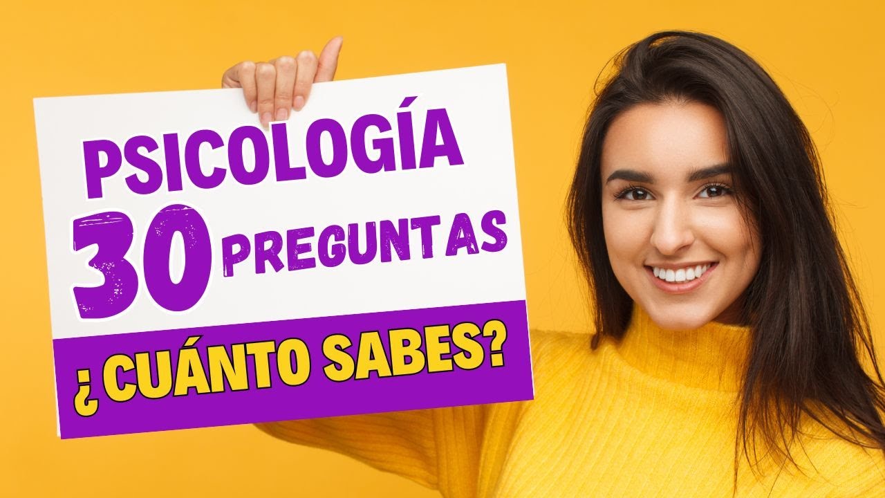 ¿Cuánto Sabes de PSICOLOGÍA? 🤯Primero de CARRERA 🎓NADIE Las Acierta TODAS