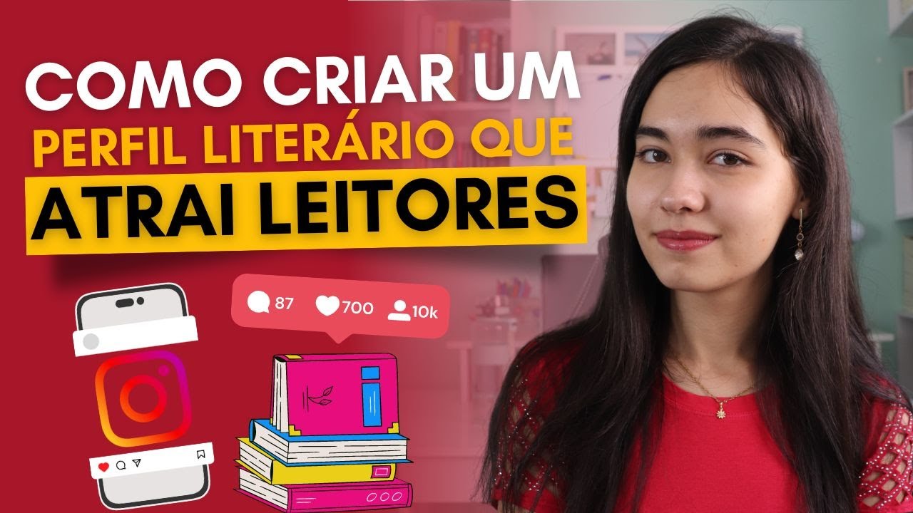 Como criar um Perfil Liter&aacute;rio que ATRAI LEITORES | Marina Blanc