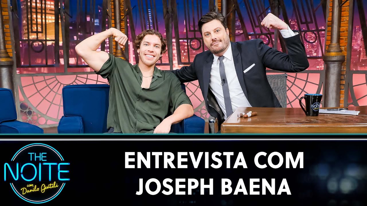 Entrevista com o filho de Arnold Schwarzenegger, Joseph Baena | The Noite (08/04/24)