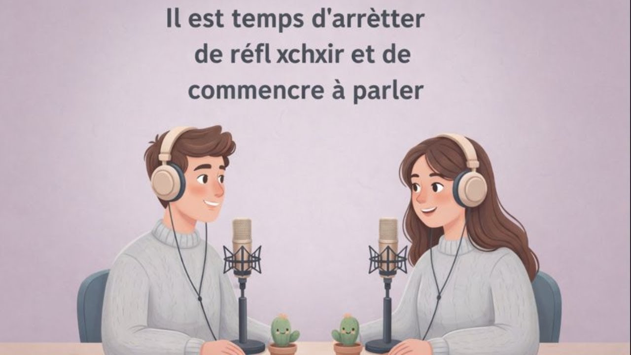 Stop Thinking Start Talking | French Podcast for Conversation Practice B1 (Daily Life) 🇫🇷