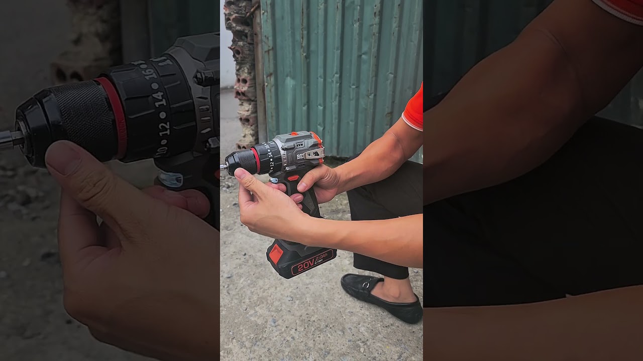 hướng dẫn sử dụng đầu kẹp autolock m&aacute;y khoan pin