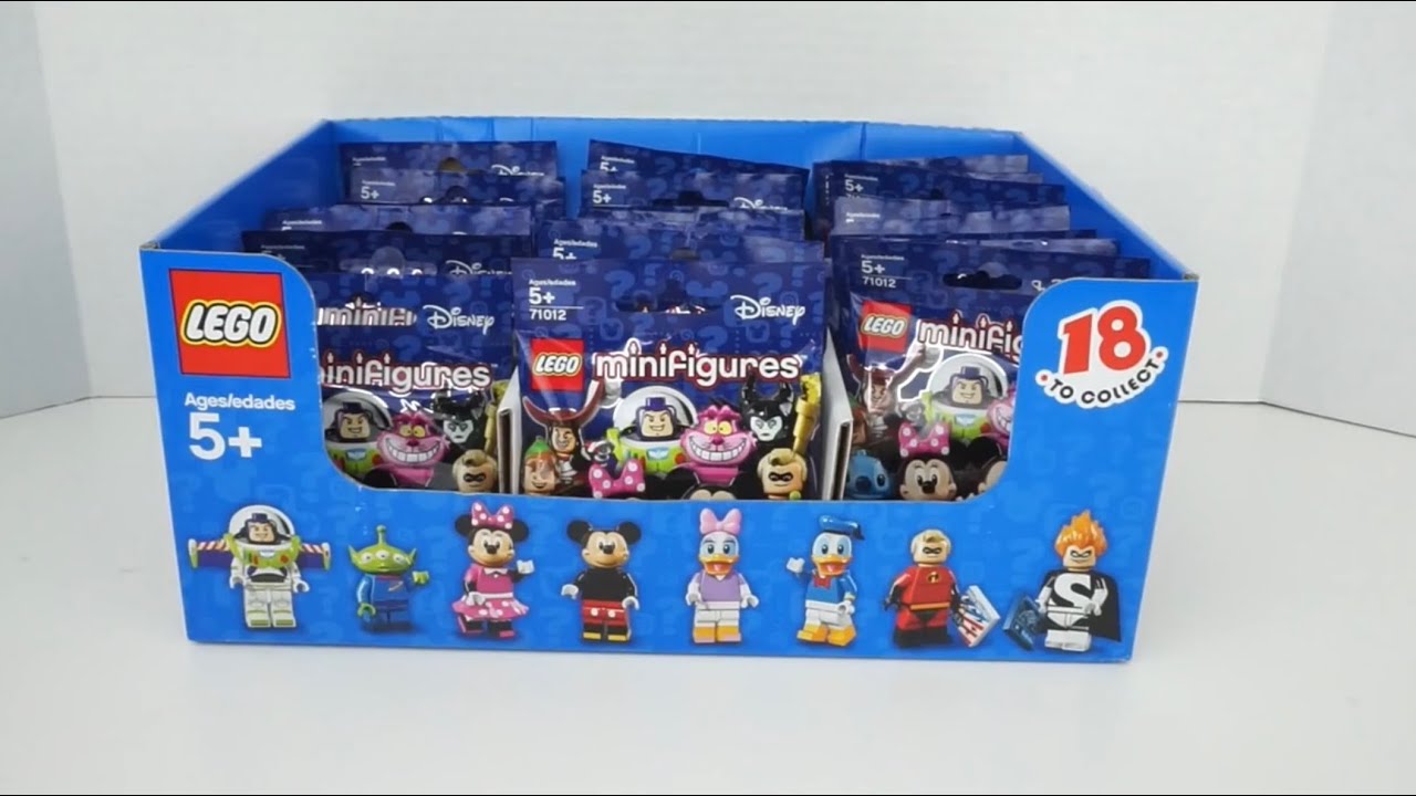 ABRIENDO BOLSITAS SORPRESA LEGO DISNEY MINIFIGURES CAJA COMPLETA - Los Juguetes de Titi