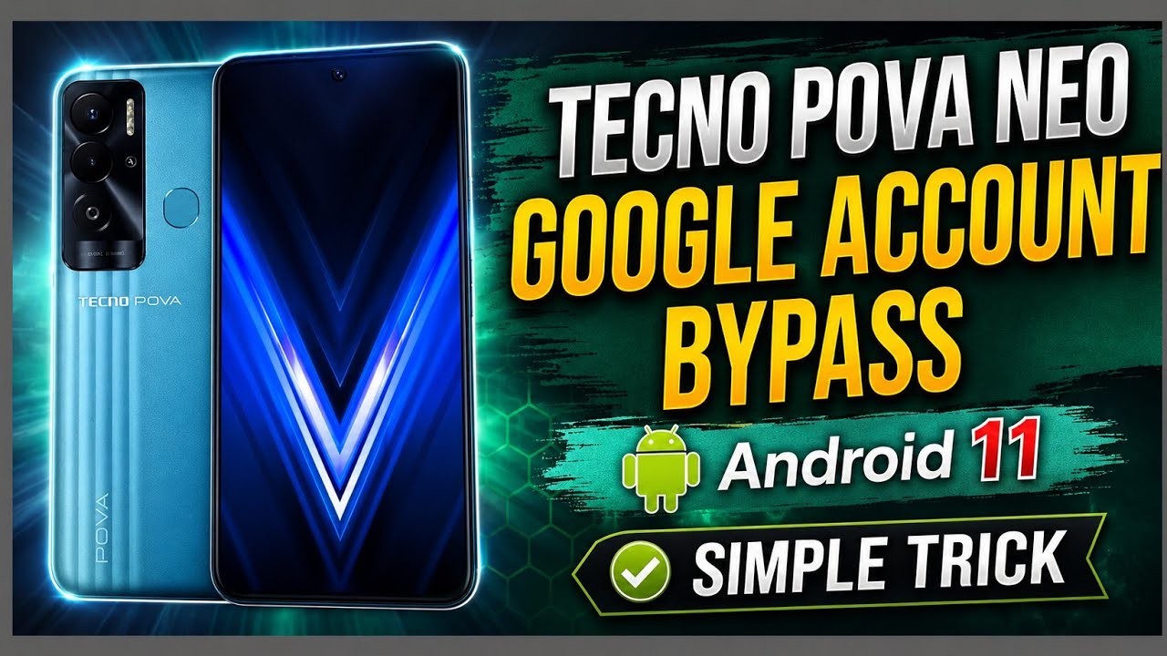 100% Working: Tecno Pova Neo FRP Bypass on Android 11 — No PC Needed (Apps Intact)