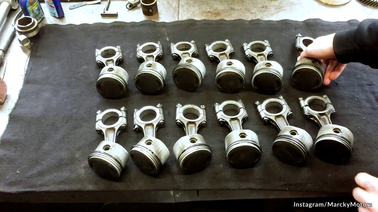 1960's Ferrari V12 Motor Revision - Engine Rebuild