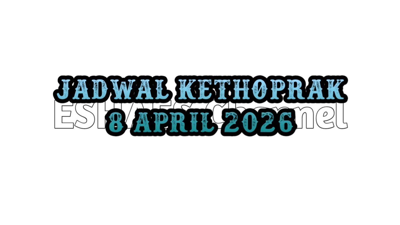 Jadwal Kethoprak Hari Ini. Rabu 8 April 2026