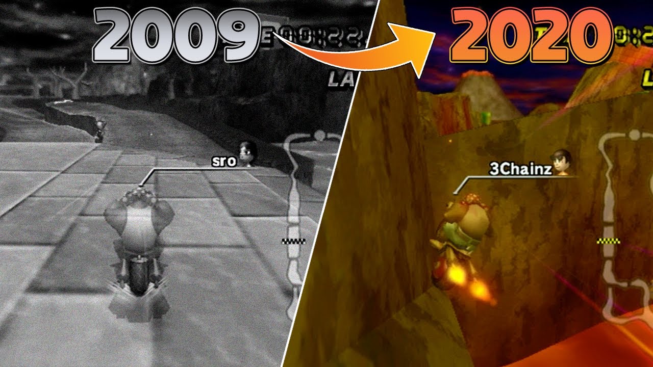 Evolution of Mario Kart Wii World Records (2008 - 2020) - GV, DS, BC64, DKM, PG