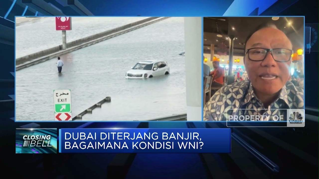 Dubai Dilanda Banjir, Ratusan WNI Terjebak di Bandara