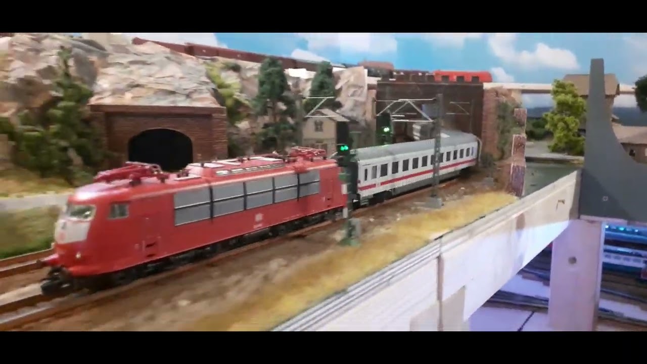 TT Anlage Süd - West / Zugbewegungen Apr `22