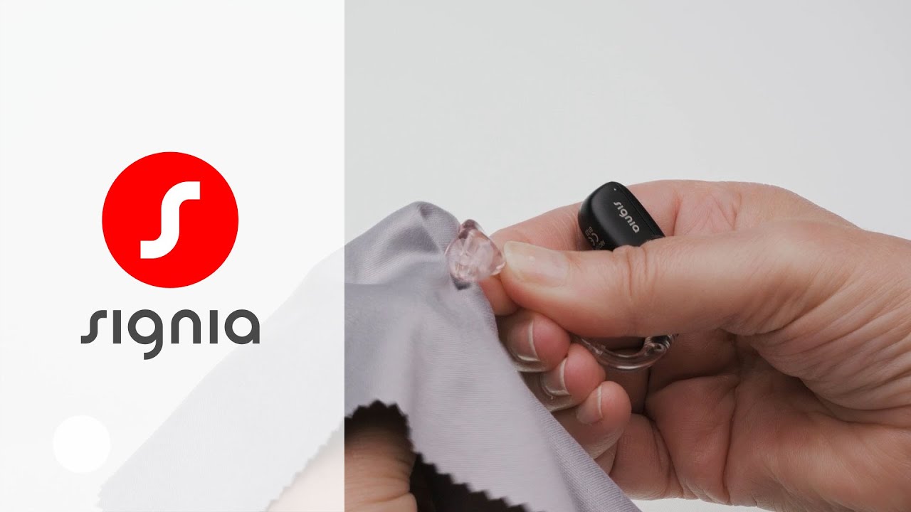 How to clean Orion Charge&Go BTE hearing aids  | Signia Hearing Aids