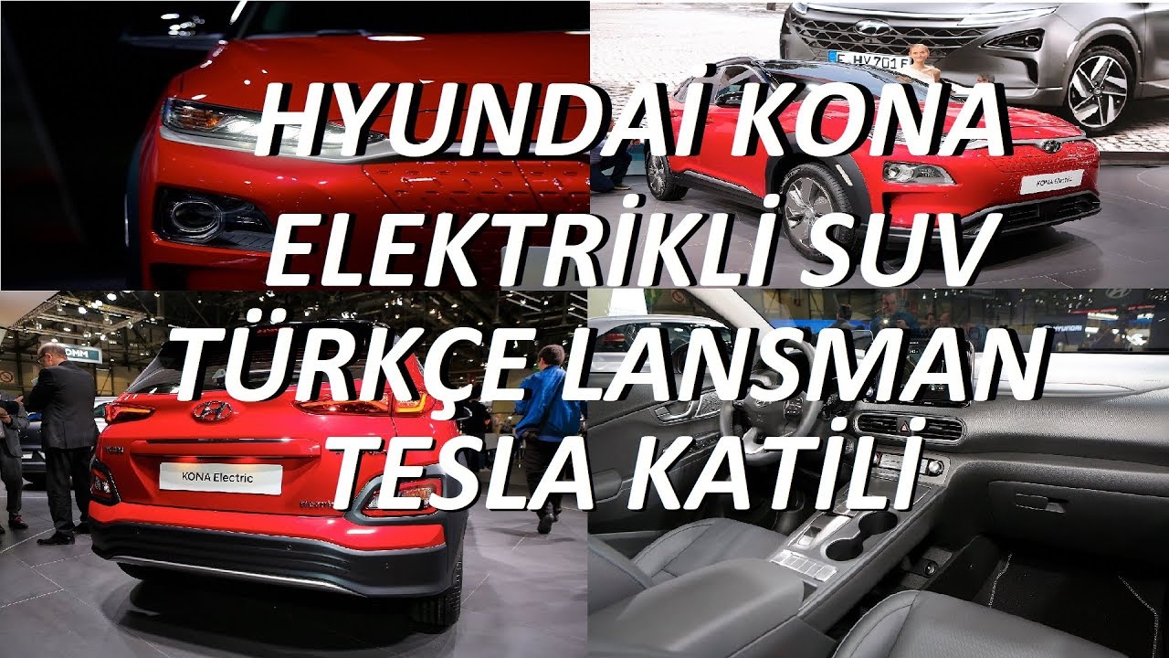 470 KM MENZİLLİ TESLA KATİLİ ! Hyundai KONA Elektrik. SUV. T&uuml;rk&ccedil;e &Ccedil;eviri.