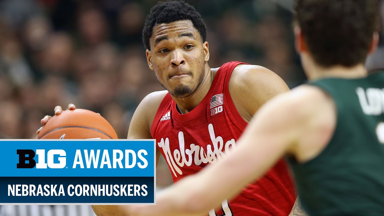 Highlights: James Palmer Named 3rd Team All-Big Ten | Nebraska | 2018-2019 B1G Basketball