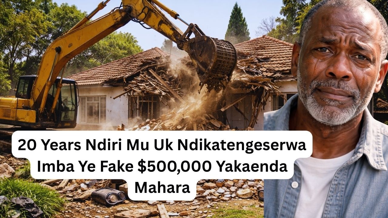 20 Years Ndiri Mu Uk Ndikatengeserwa Imba Ye Fake $500,000 Yakaenda Mahara