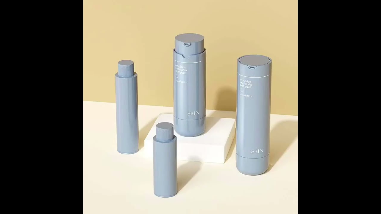 Twist-Lock #Refillable Airless Bottle #AirlessBottle #SustainablePackaging #LuxurySkincare
