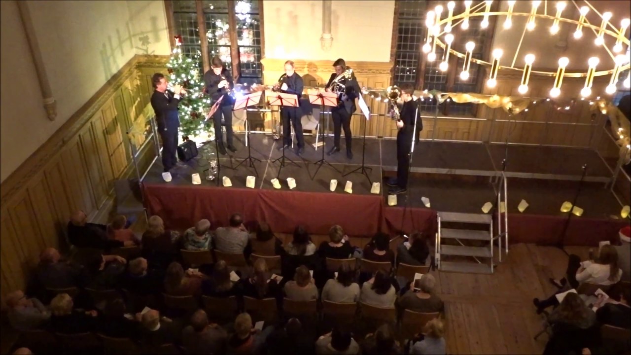 Weihnachtskonzerte des Perleberger Gymnasiums: Blechbläserensemble