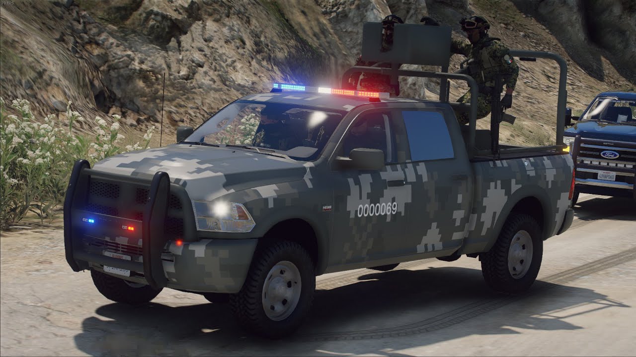 GTA 5 POLICIA | EJERCITO Y POLICIA DE PEMEX | TheAxelGamer