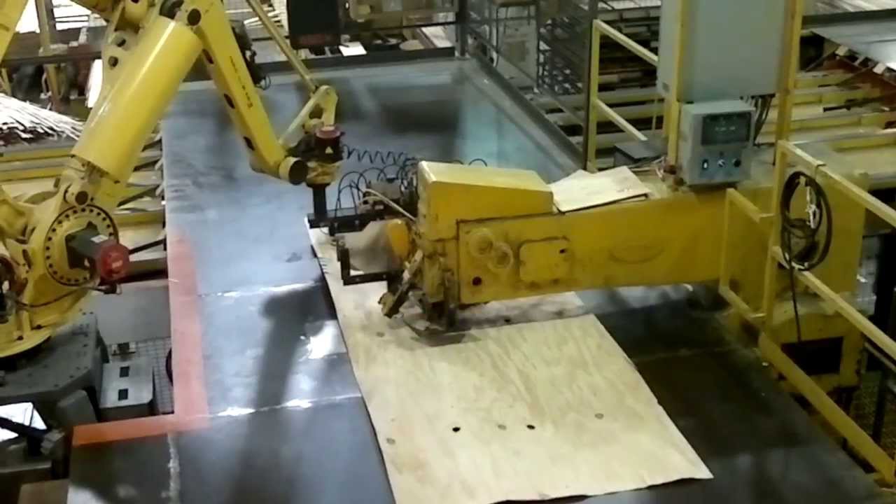 Ventek Inc. 8 and 10 Foot Robot Veneer Patch Lines