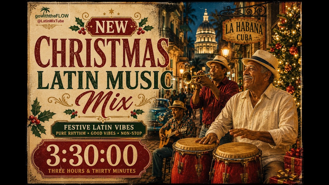 NEW Christmas Latin Music Mix 🎄 Salsa & Bachata (Cumbia, Rumba, Bolero • Latin Holiday Music 2025)
