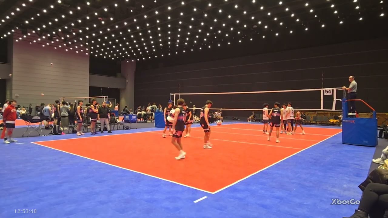 2.6.26 Prevail18Purple vs RVA 18 Nazca Blue 1stSet and part 1 of Set 2