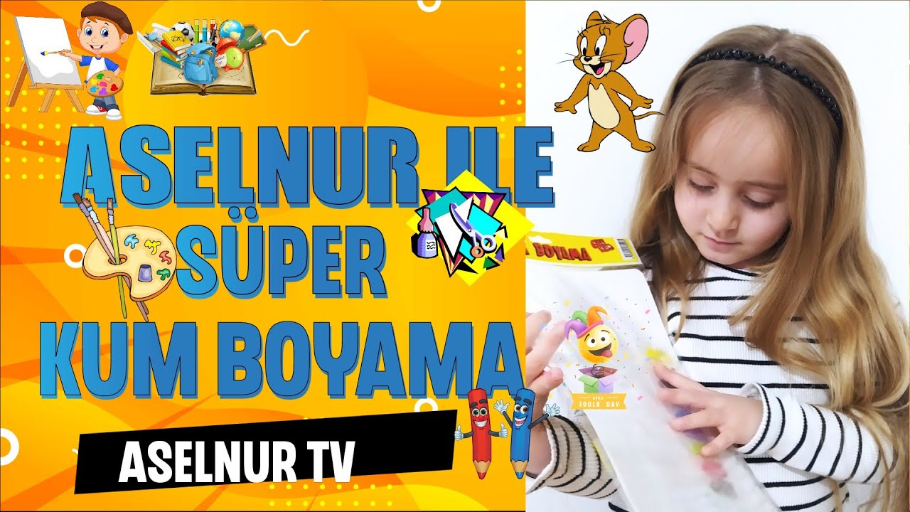 Kum Boyama ile Harika Resim Yapıyoruz! Sonu ŞOK 😲