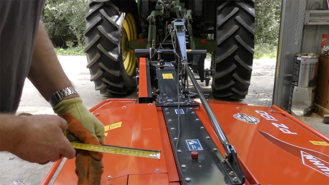 Kuhn PZ 190 mower maintenance