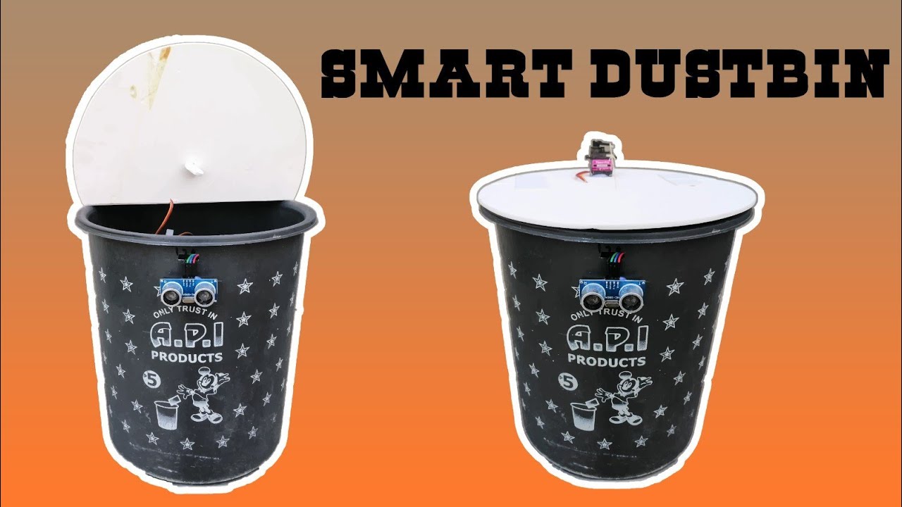 Make an ultra advanced smart dustbin using Arduino uno || ultrasonic Sensor || 2024 award winner 🥇 😱