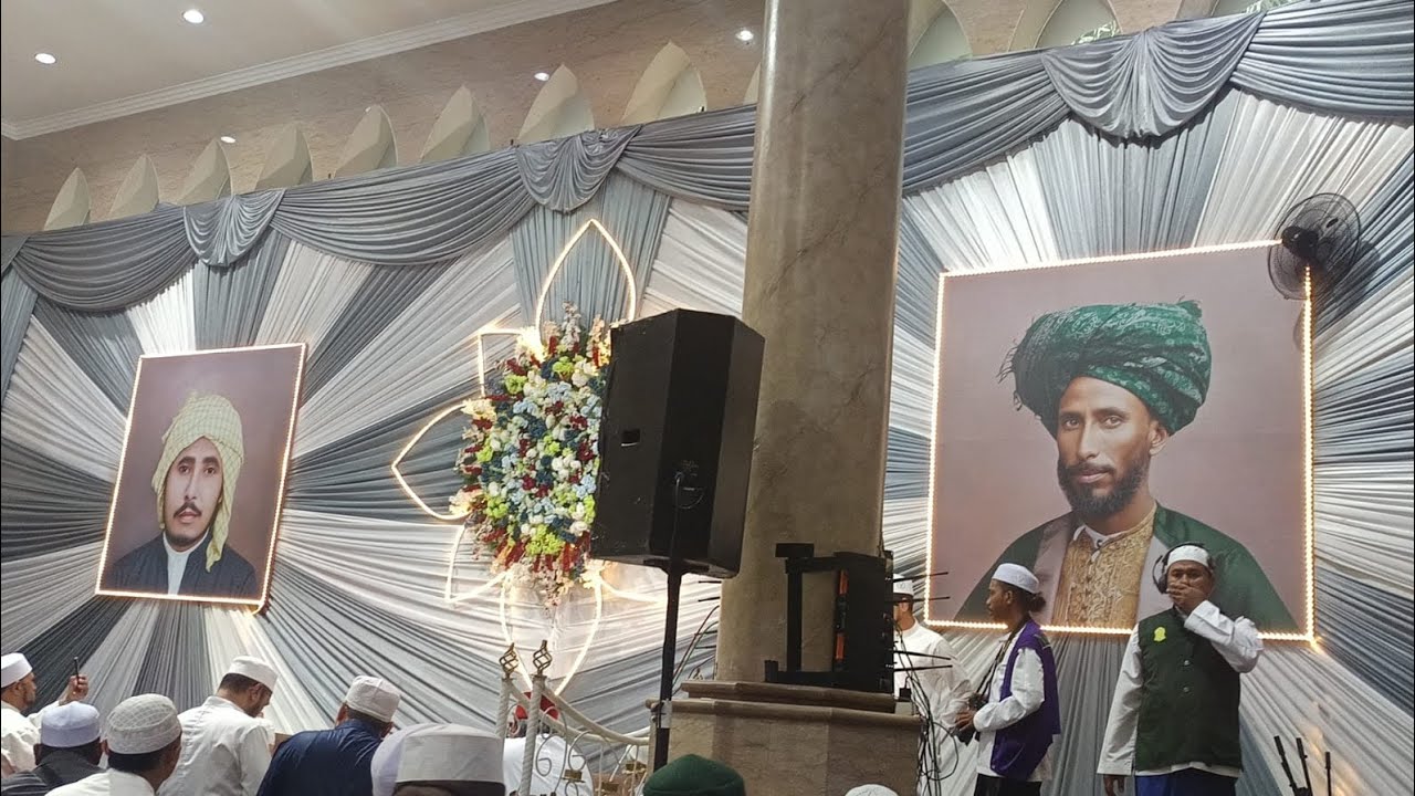 Haul Habib Cikini abahnya Habib Ali Al habsyi kwitang(Habib Abdurahman bin Abdullah al habsyi). 