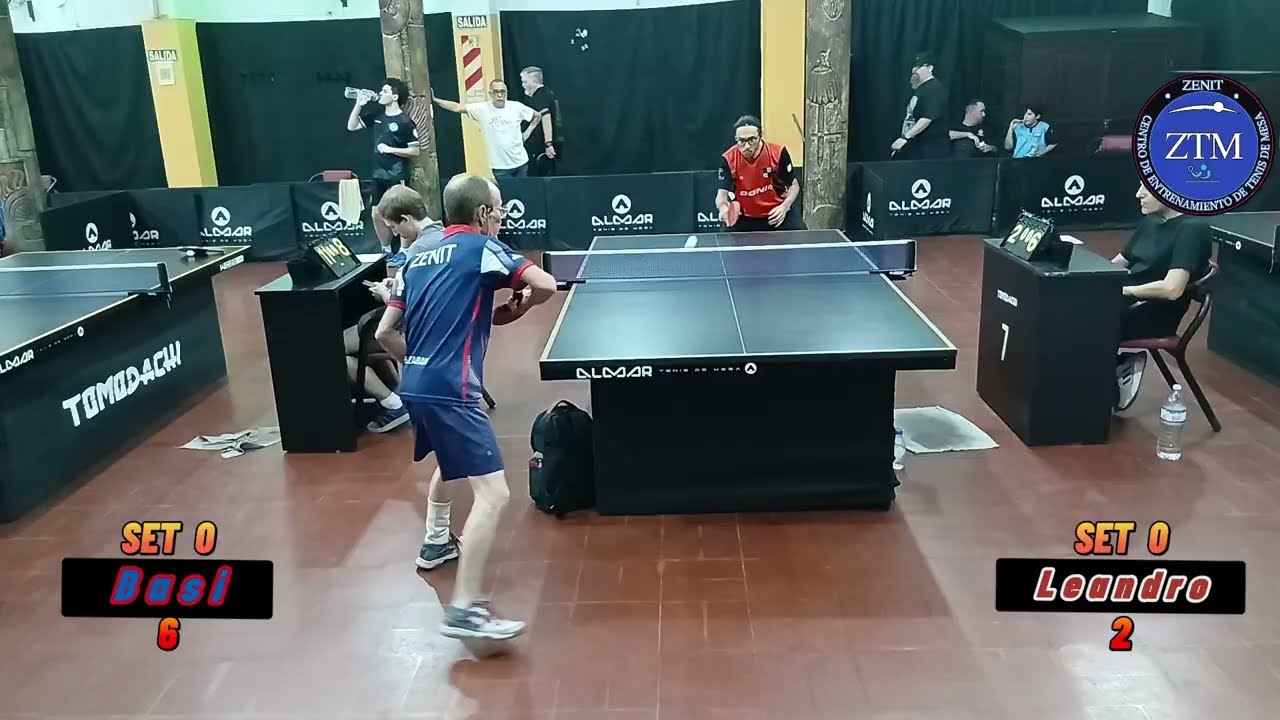 Basi Czaban vs. Leandro De La Cruz. 5ta. Div. 8vos. de Final. 6º Torneo Tomodachi.