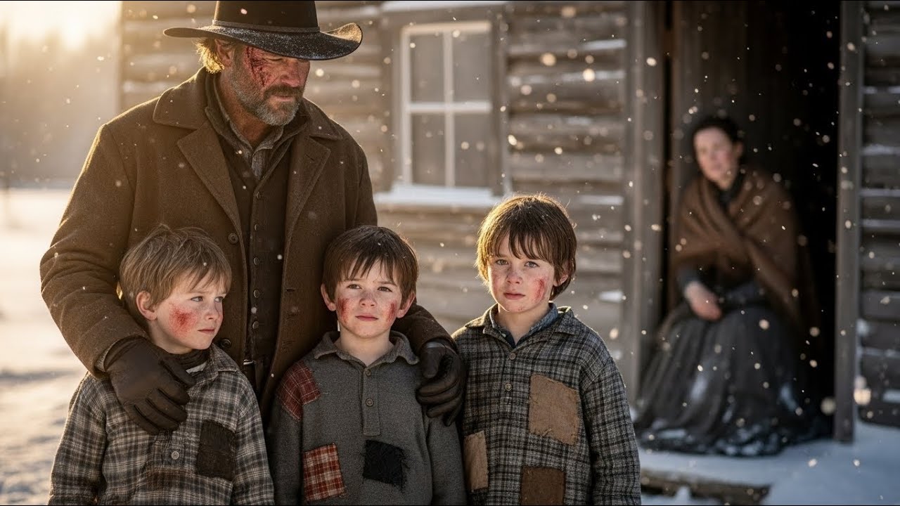 Three Young Sons Lost in a Blizzard—A Cowboy’s Light Led Them and Mother Out |Western Narrative