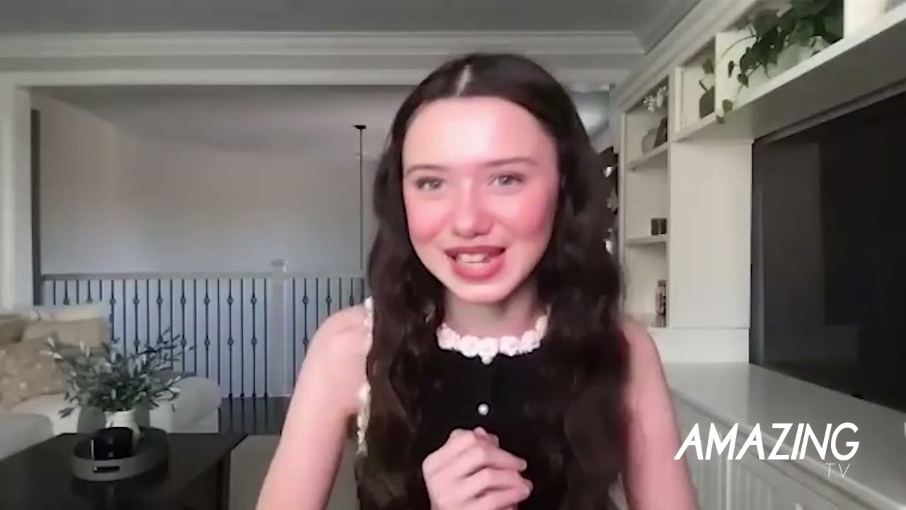 AMAZING TV  Interview with VIOLET MCGRAW from M3gan