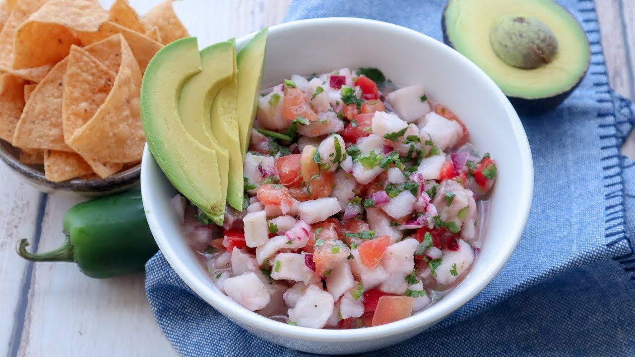 🐟Ceviche de Tilapia 🐟 Receta fácil y deliciosa